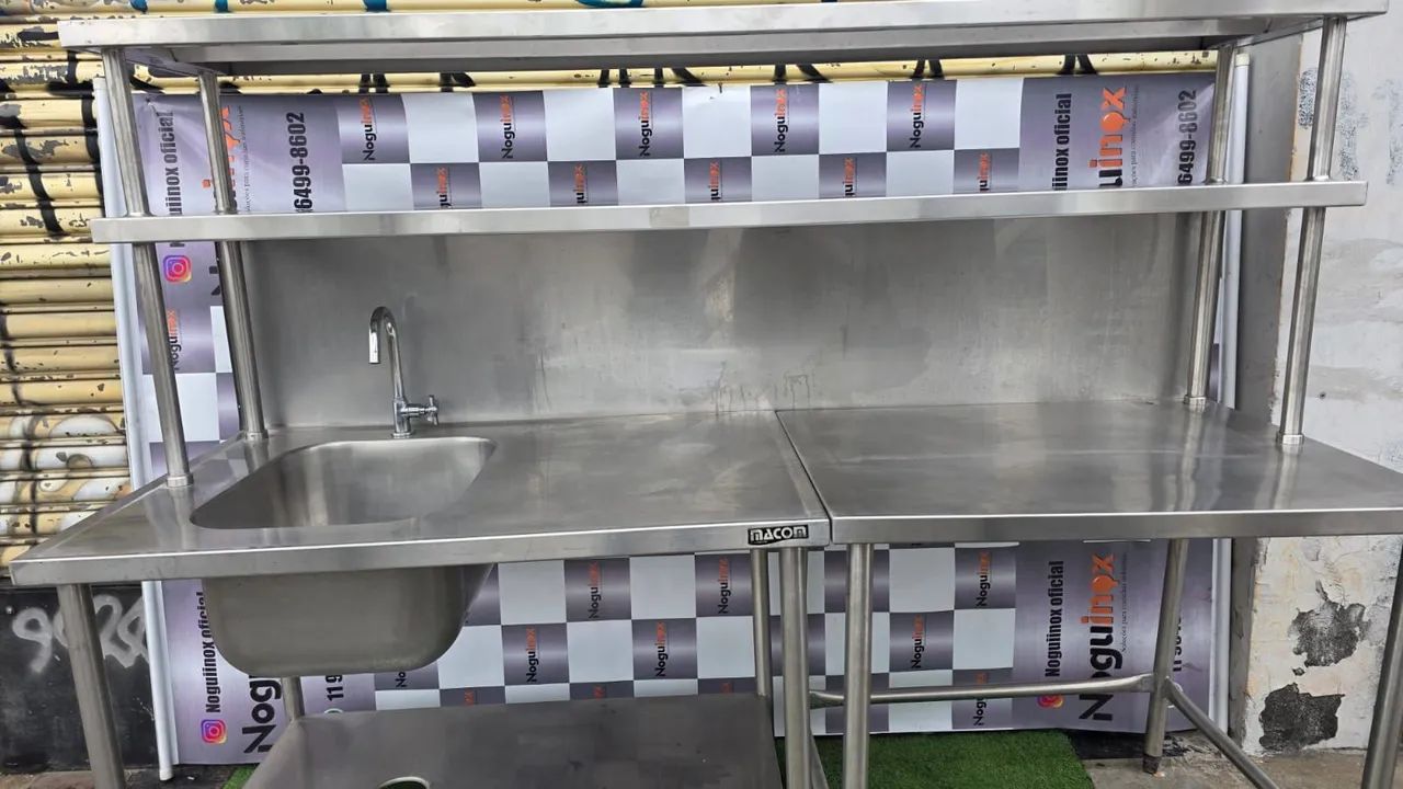 Pia industrial inox 304 - Foto 2