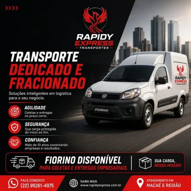 RAPIDY EXPRESS | ENTREGAS E TRANSPORTES PARA EMPRESAS EM MACAÉ - Foto 2