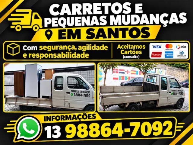Carretos em Santos 