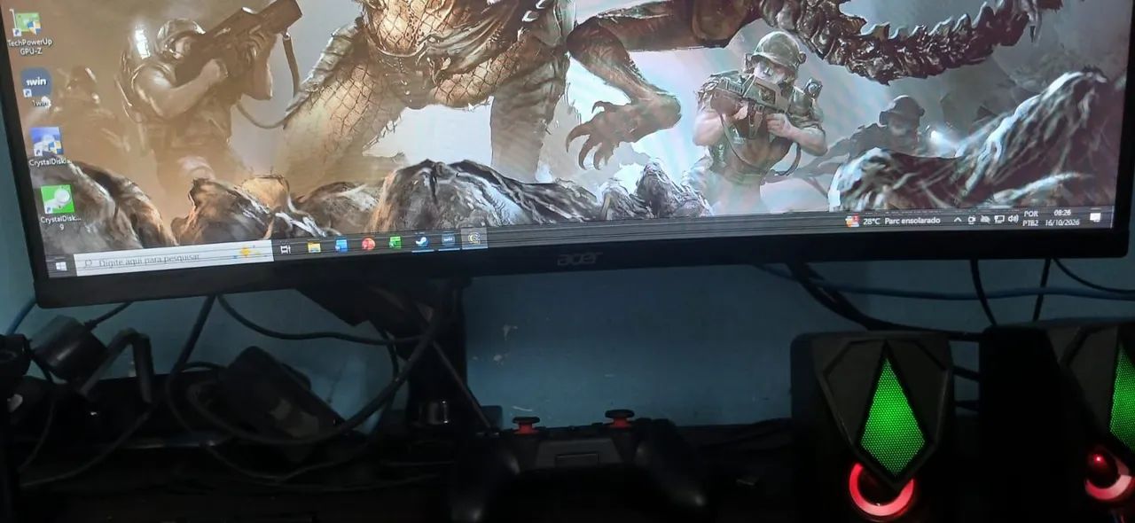 Monitor full HD curvo Acer 165 HZ 27 polegadas - Foto 4