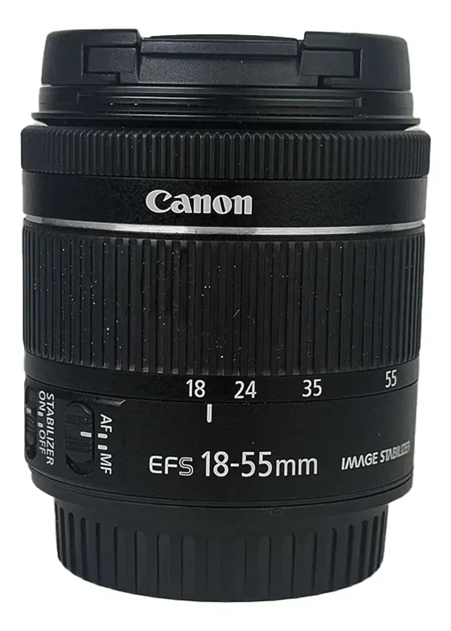 Canon Ef-s 18-55mm F/4-5.6 Is Stm - Câmeras e Filmadoras - Vila