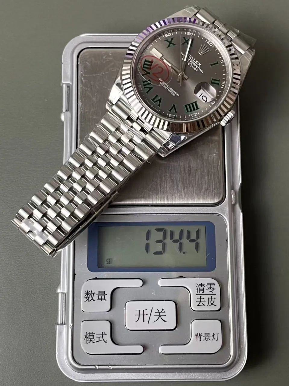 Relógio Rolex Datejust Wimbledon 126334 41mm (Fábrica VSF) - Foto 5