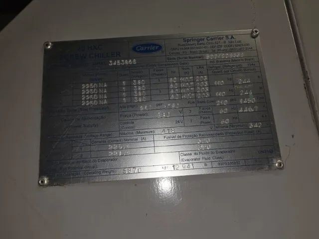 ar condicionado chiller 345 TR - Foto 4
