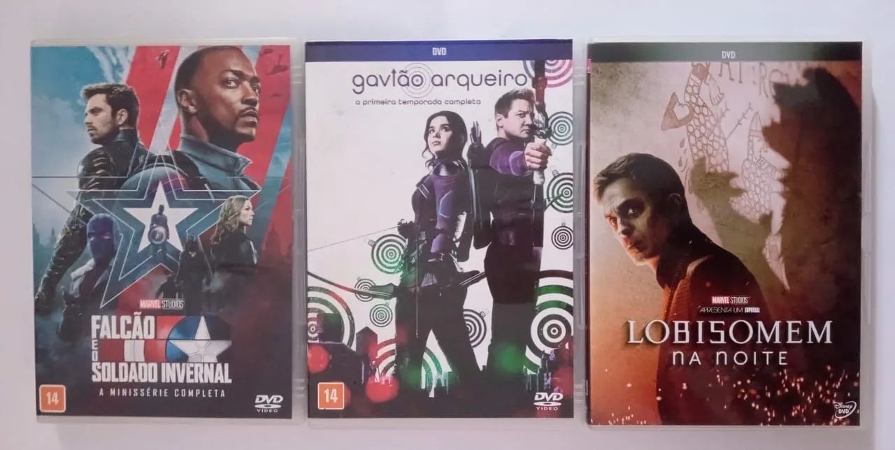Combo dvd Marvel, leia descrição - CDs, DVDs etc - Itapuã, Vila