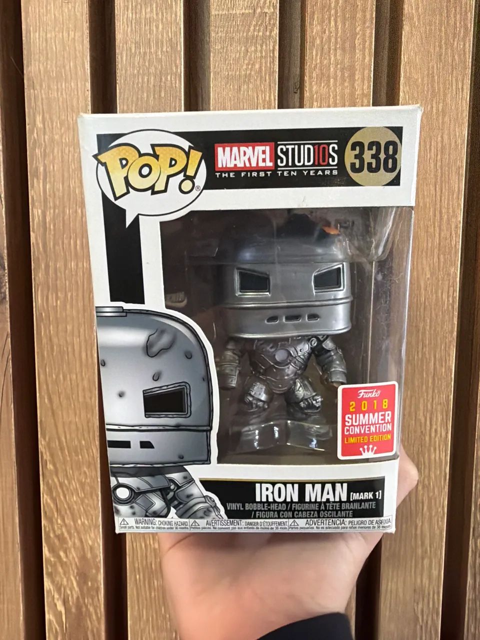 Funko Pop Iron Man 338 Marvel - Exclusivo 2018