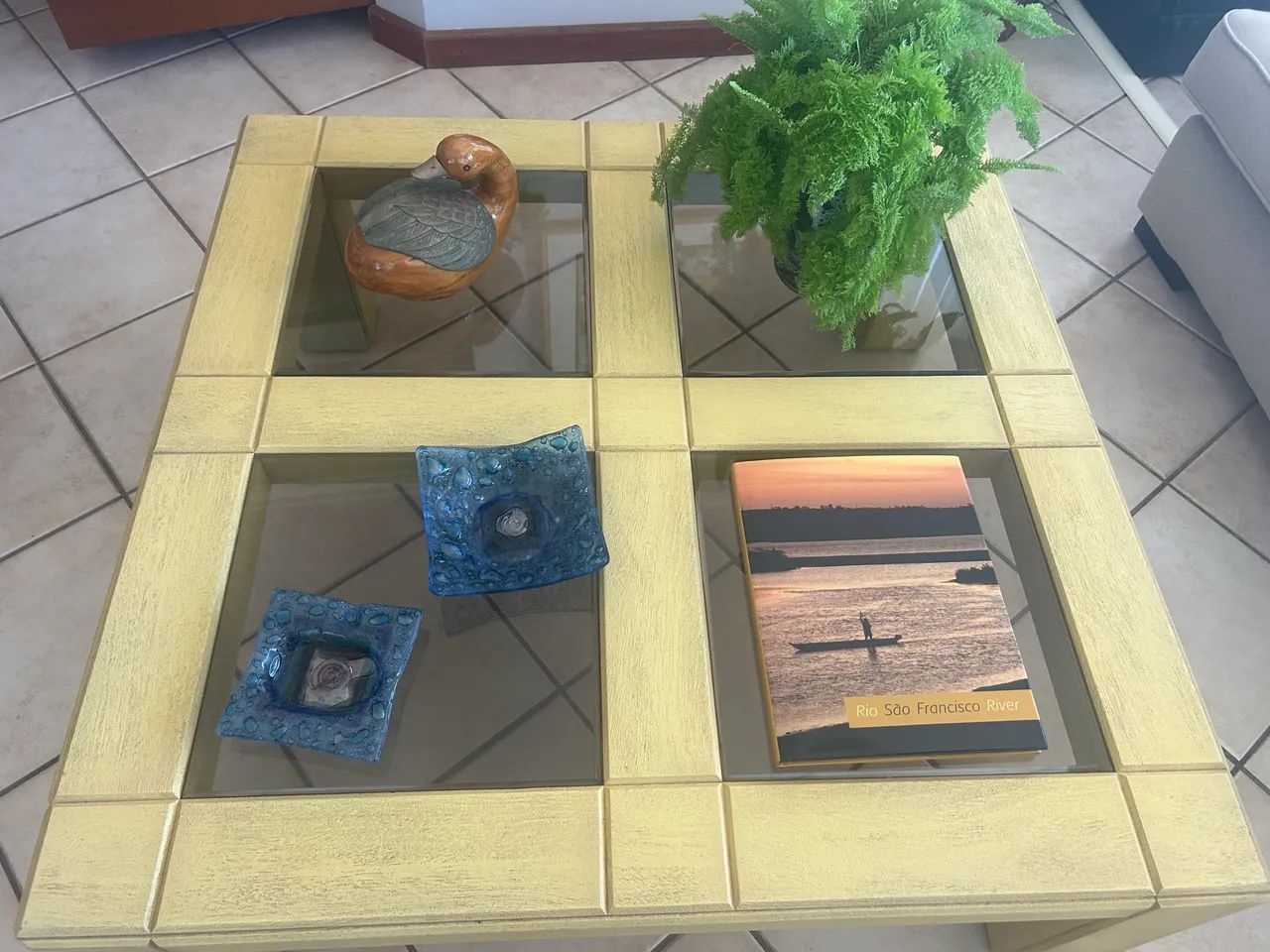 Mesa de centro em madeira - Foto 4