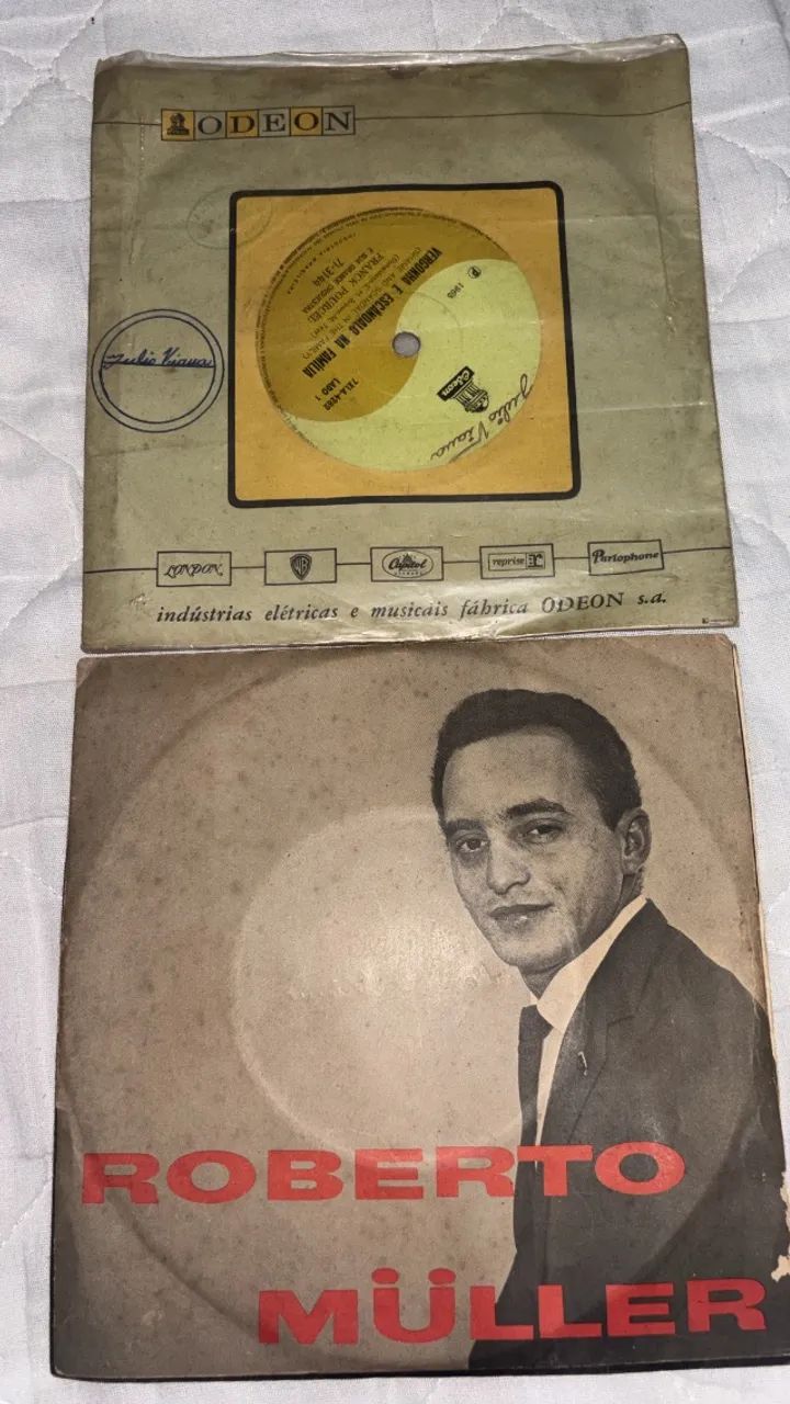Kit 10 discos mini vinil clássicos  - Foto 2