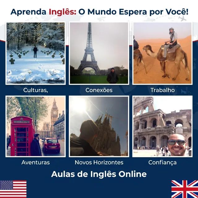Aulas de inglês!