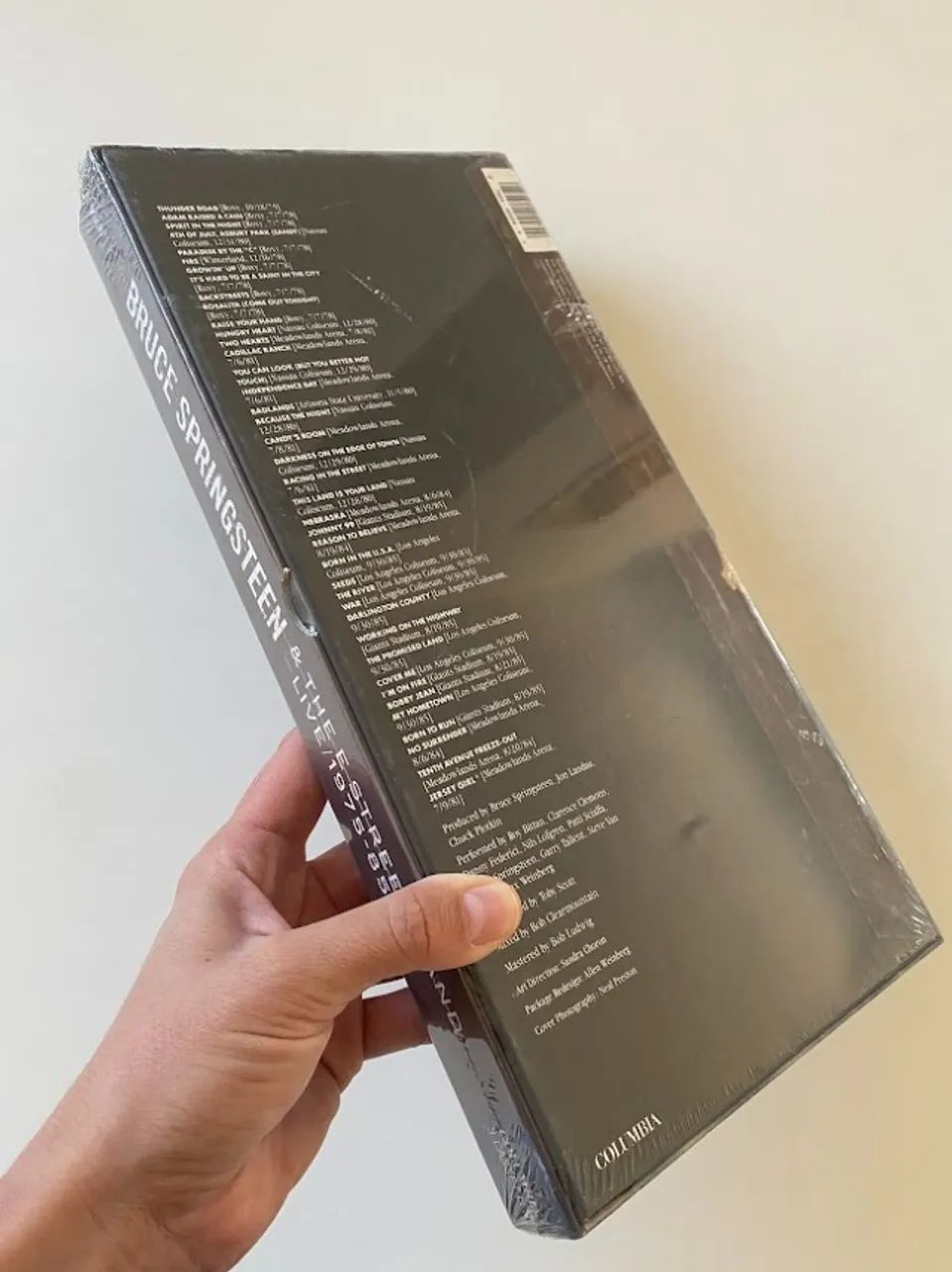 Bruce Springsteen Box Set 3 cassetes Importado Lacrado Raríssimo