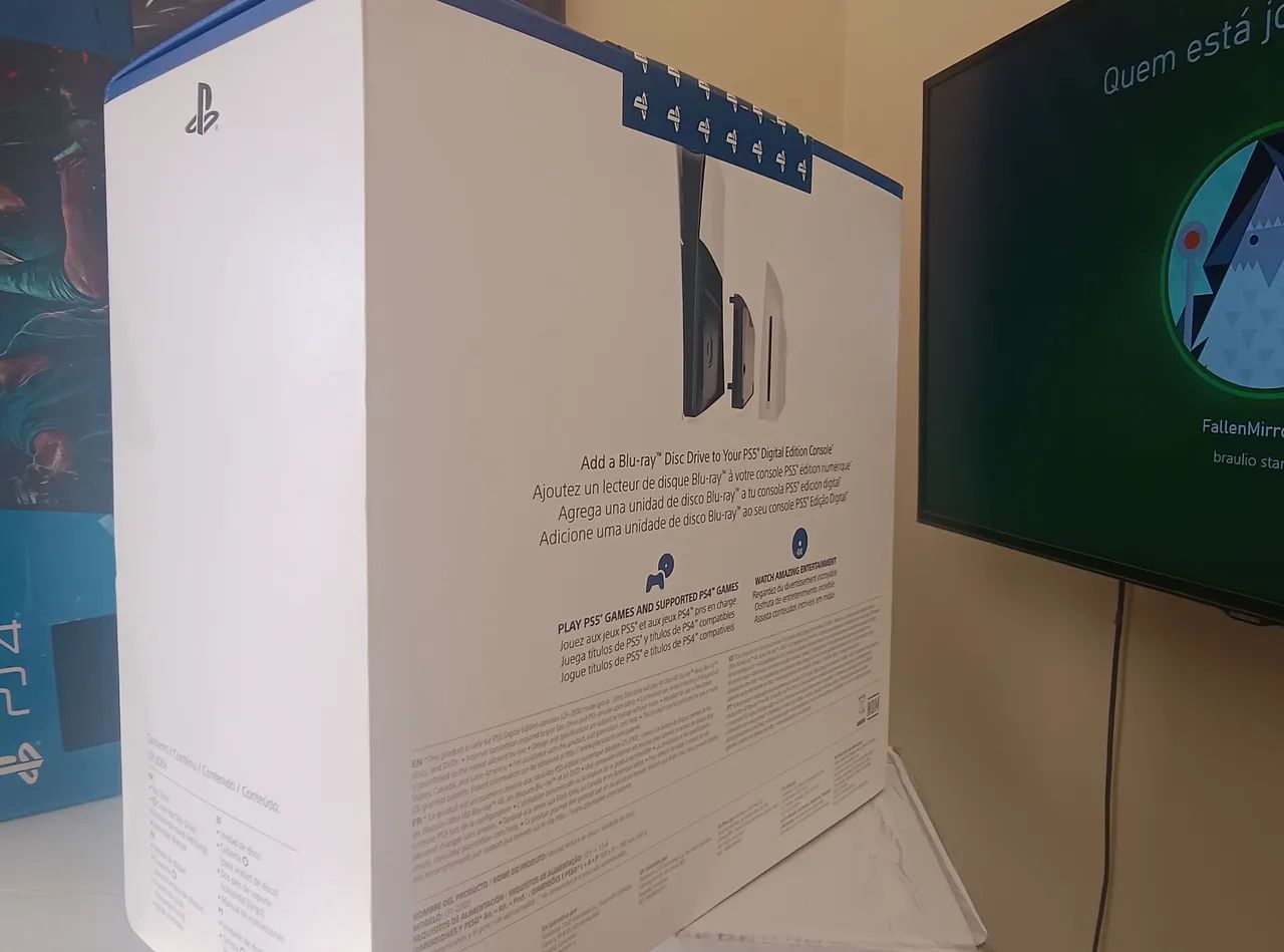 Leitor de ps5 slim zerado!  - Foto 3