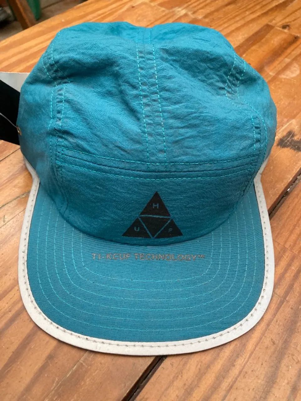 boné huf five panel verde