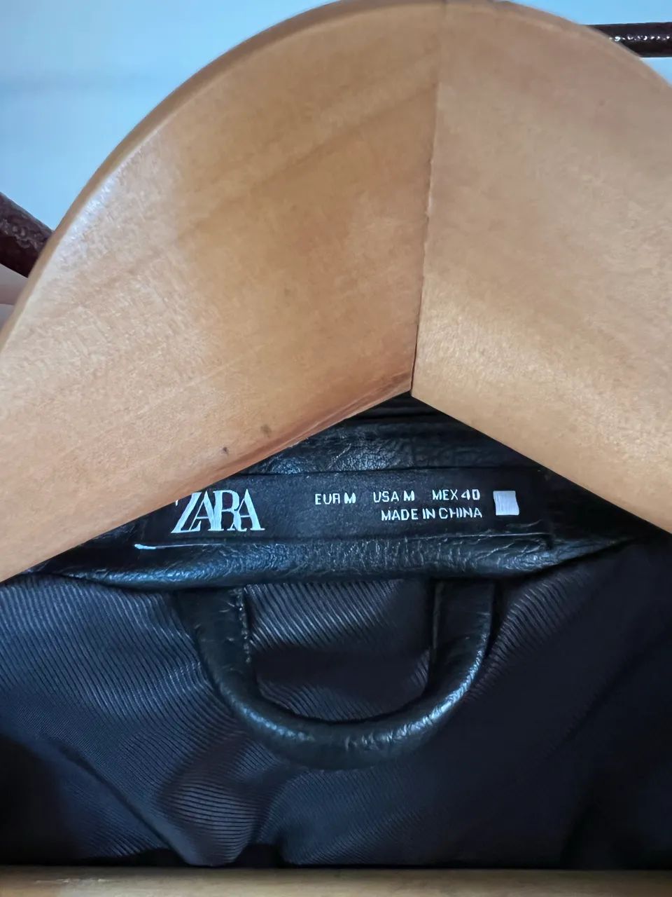 Jaqueta de Couro ZARA - Foto 5