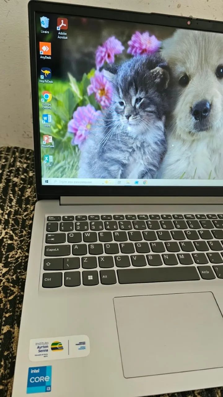  Notebook Lenovo - Processador Intel Core i3 de 12a Geração | SSD NVMe 256 GB |NOTA FISCAL - Foto 4