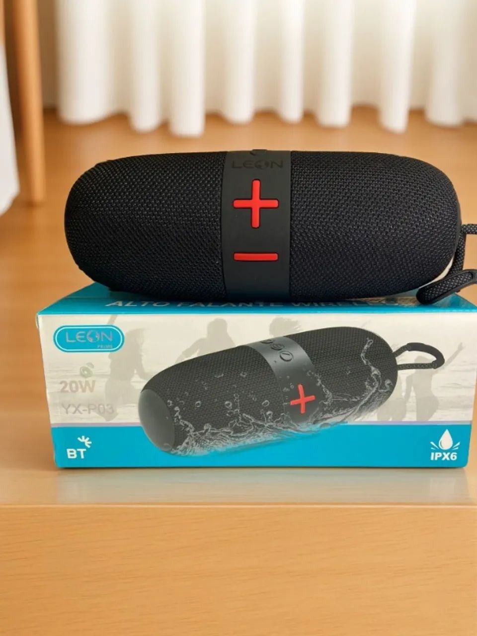Caixa de Som Grave Bluetooth IPX03 - Leon Prime an9