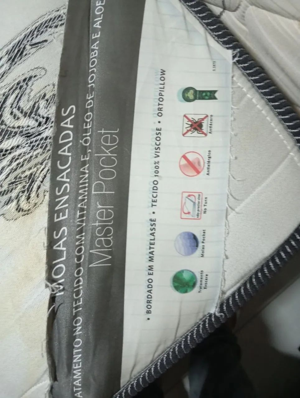 Cama box solteiro Ortobom 