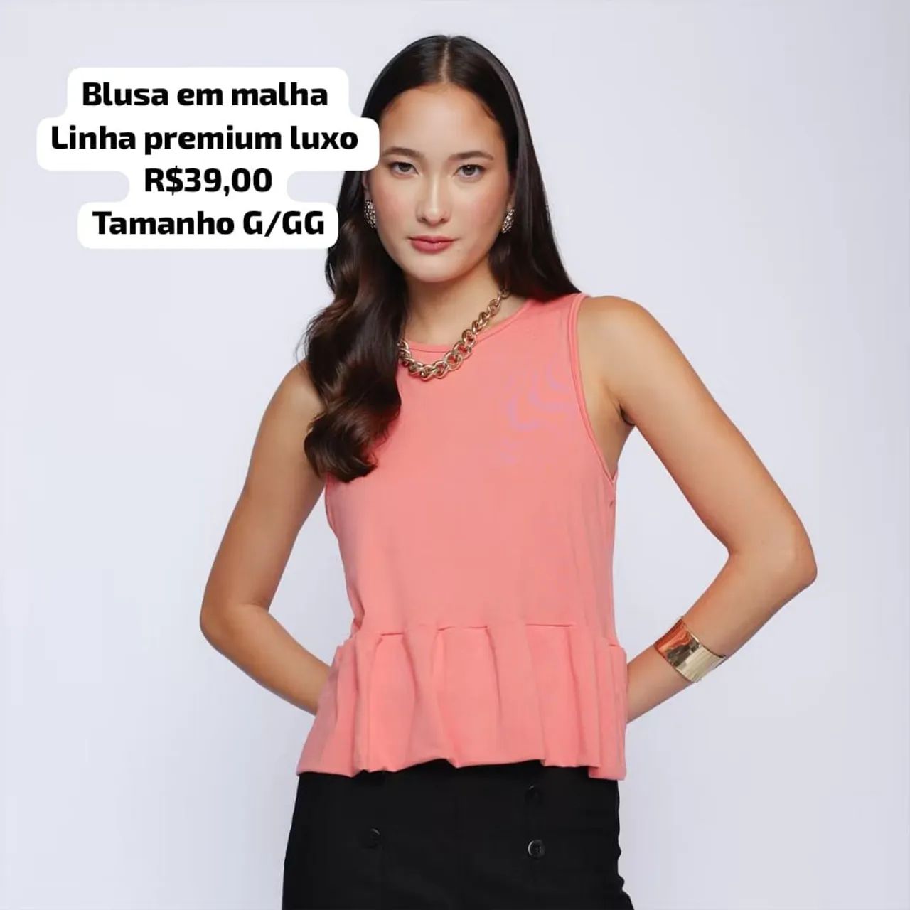 Lindas e maravilhosas blusas femininas - Foto 2