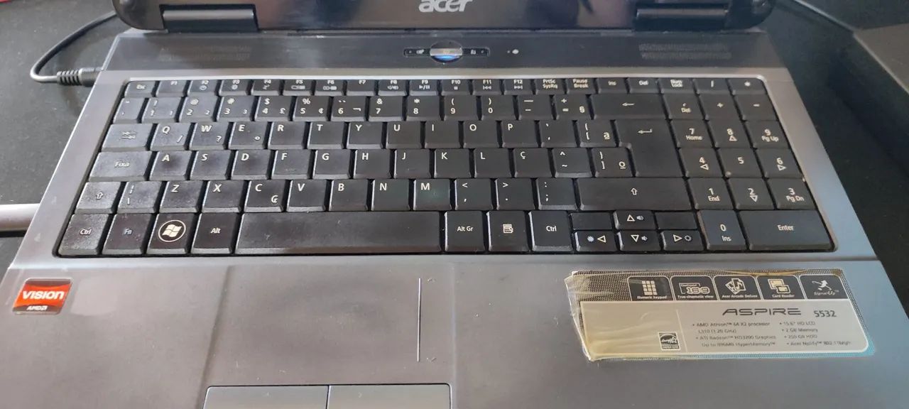 Notebook aspire 5532 + Radeon Hd 3200 