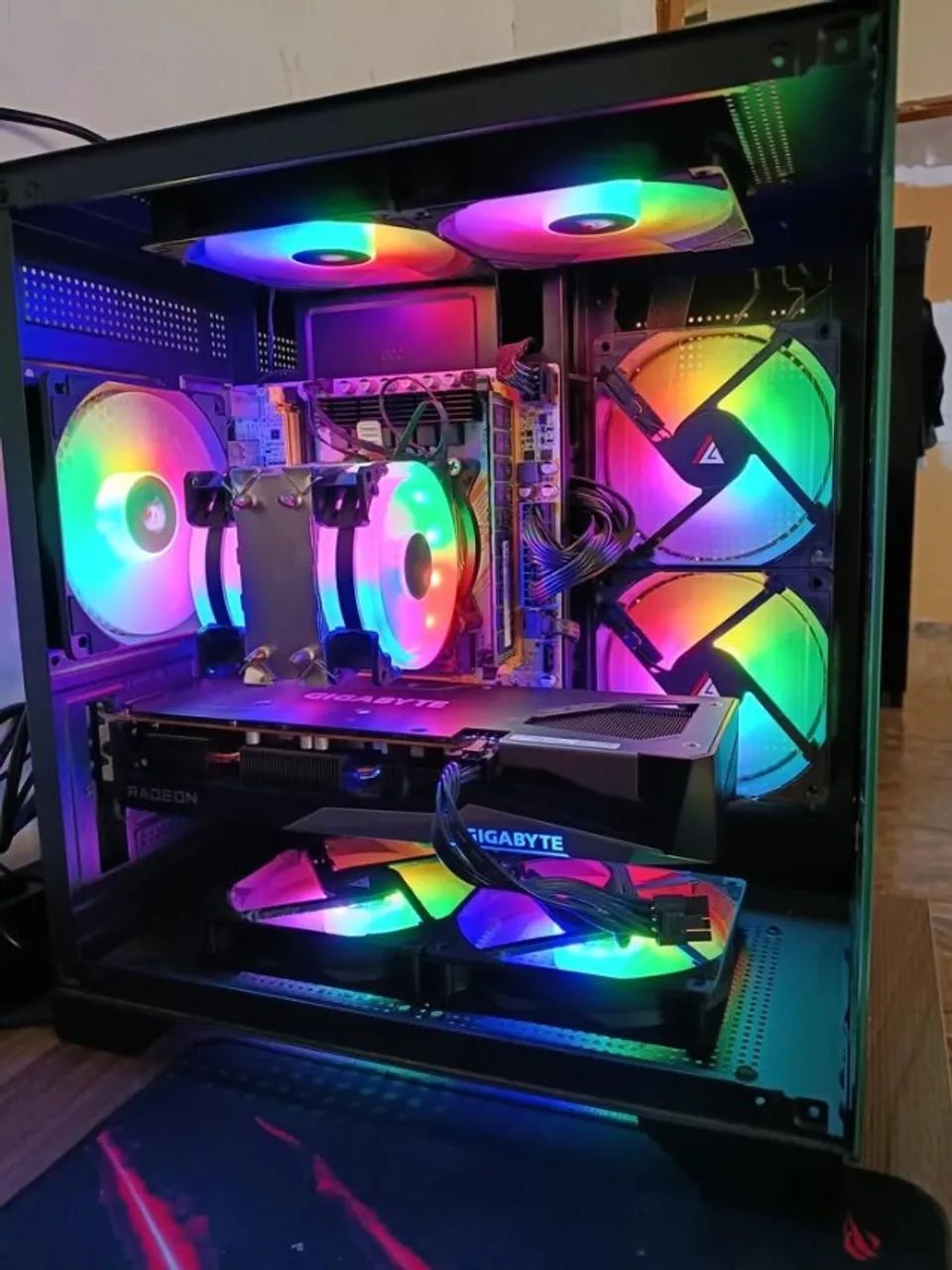 PC GAMER XEON DDR4+RX 7600