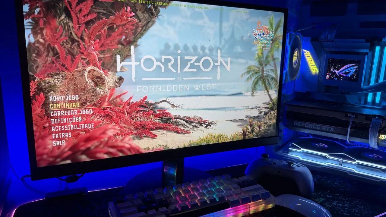 Monitor Gamer Acer - 23 polegadas - 75Hz - 1ms - impecável 415076218653255680