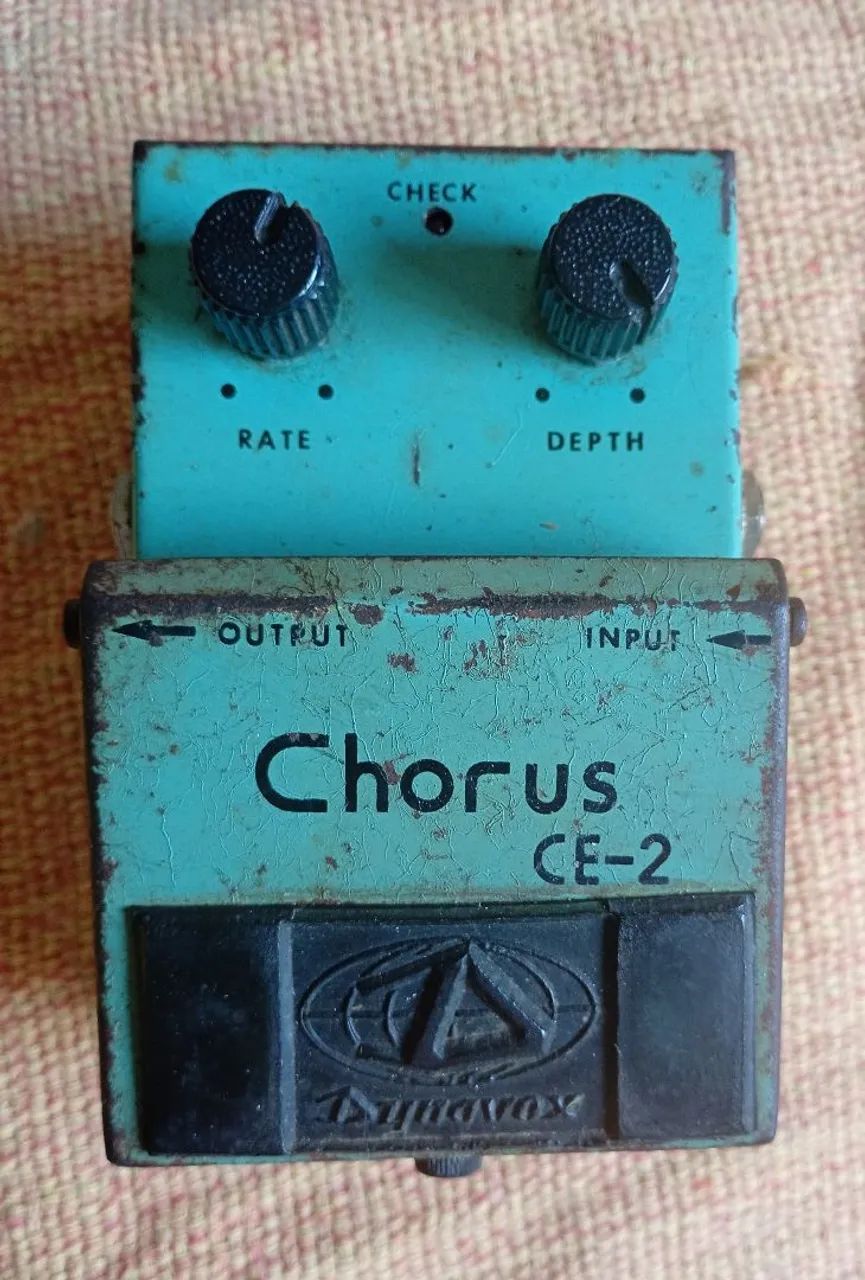 Pedal para guitarra Chorus 