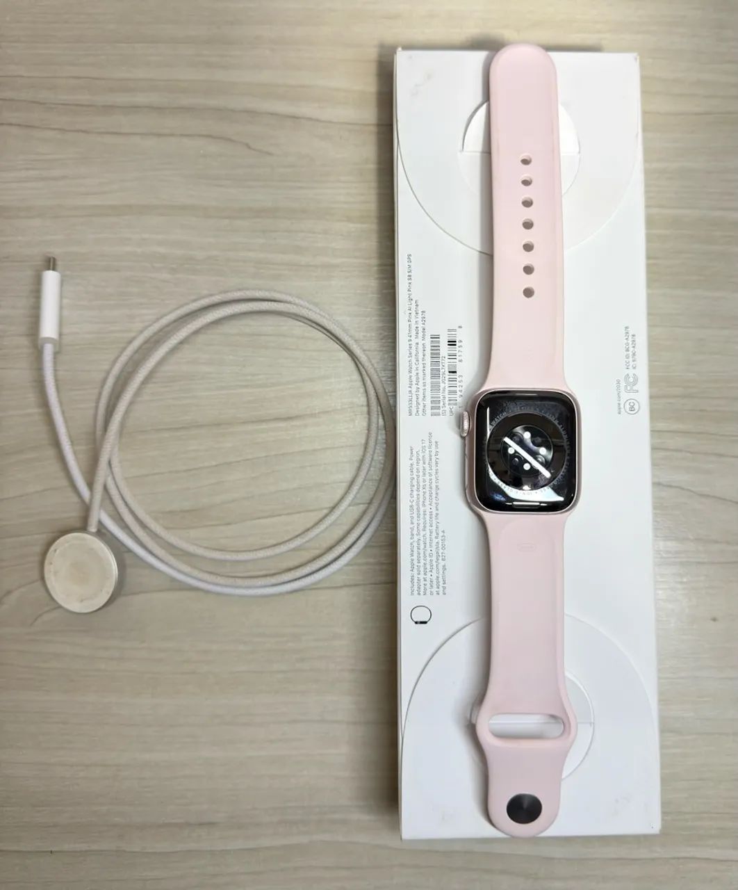 Apple Watch Séries 9 Rosa 41 mm - Foto 3