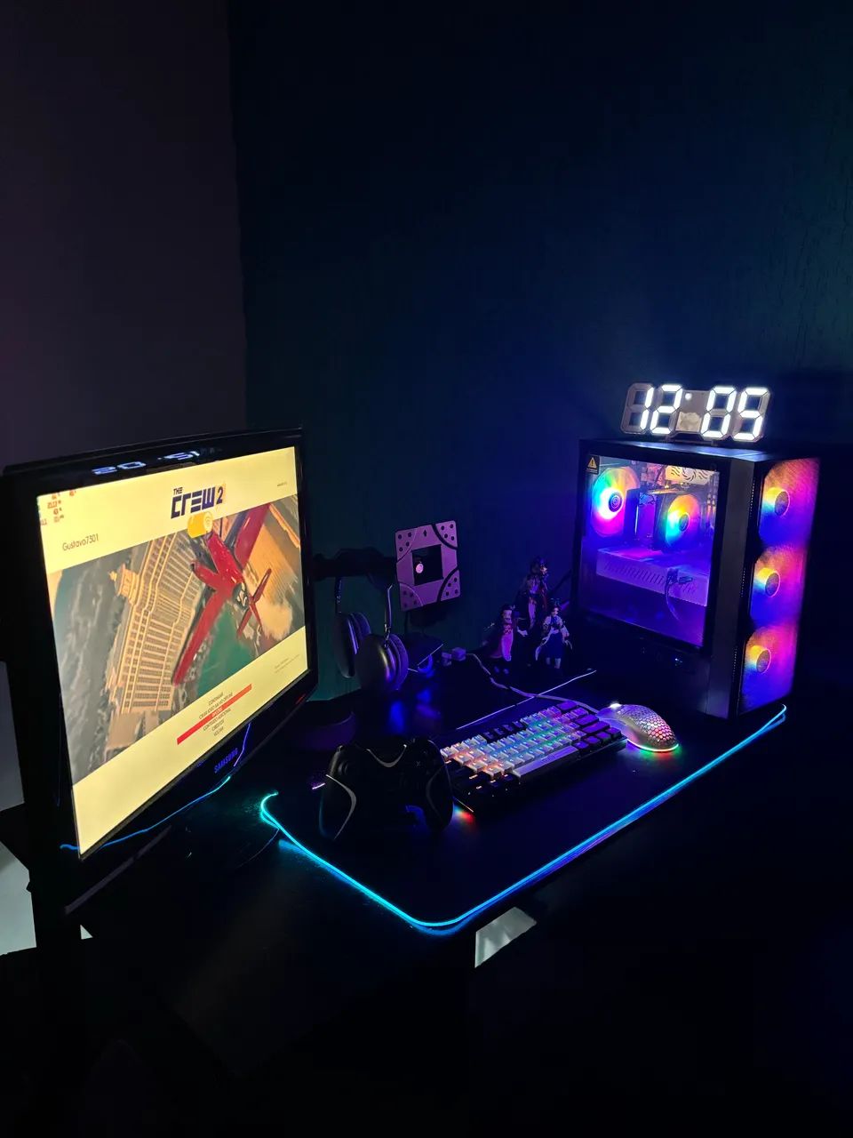 PC Gamer RX 580 8GB + Xeon 2680v4 16GB RAM  Roda Tudo