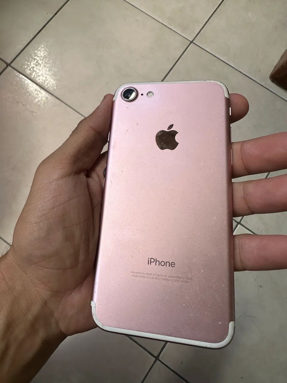 iPhone 7 rose 128gb seminovo - Foto 4