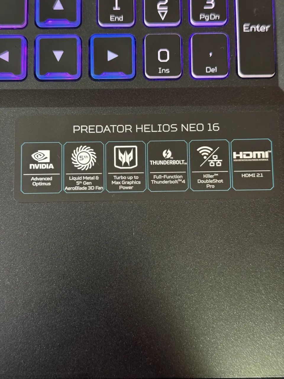 Notebook Gamer Predator Helios neo 16 - Foto 2