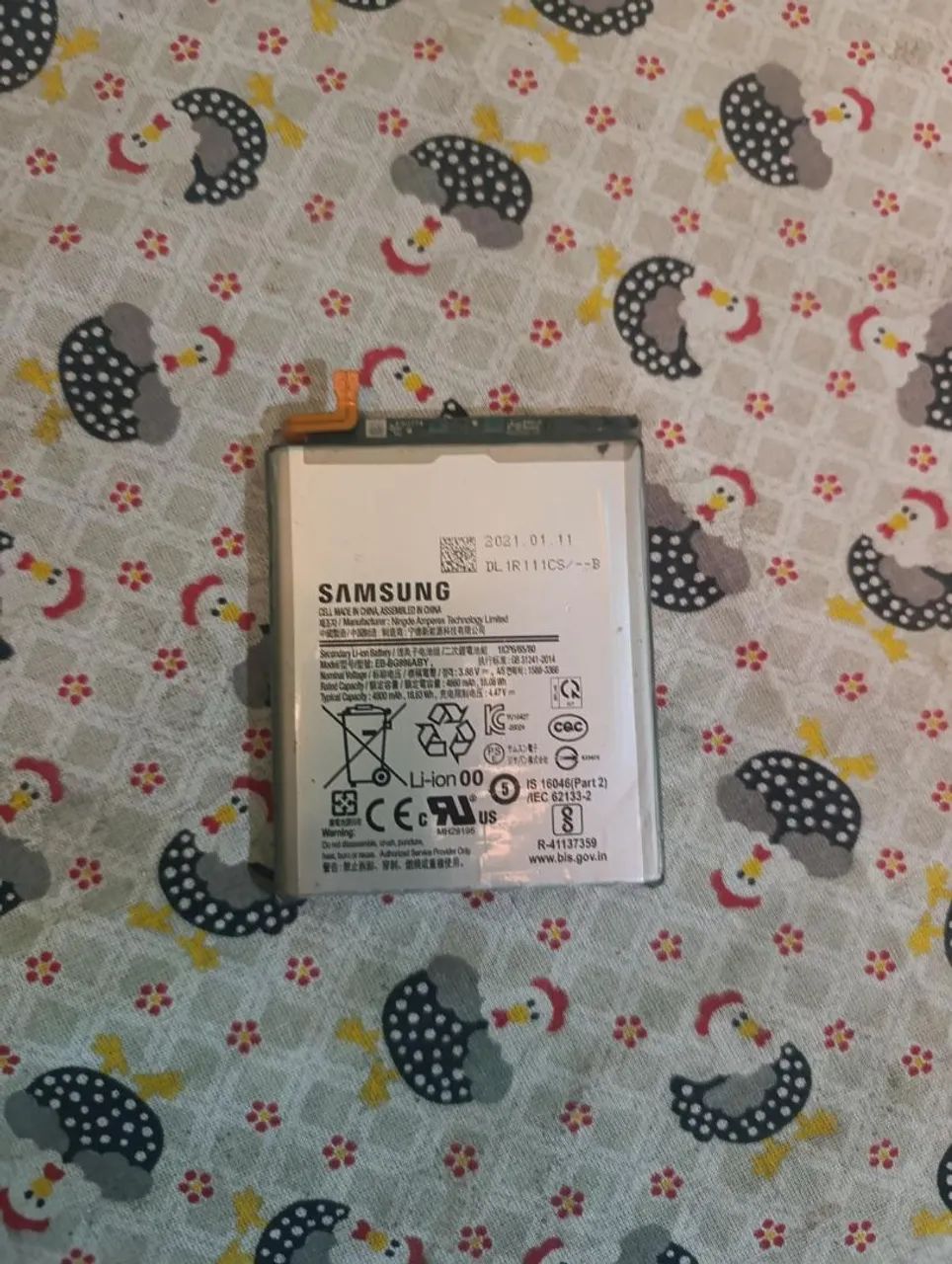 Bateria original s21+
