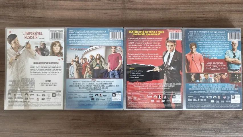Box 16 DVDs Dexter - Temporadas 1, 2, 3 e 4 - Foto 5