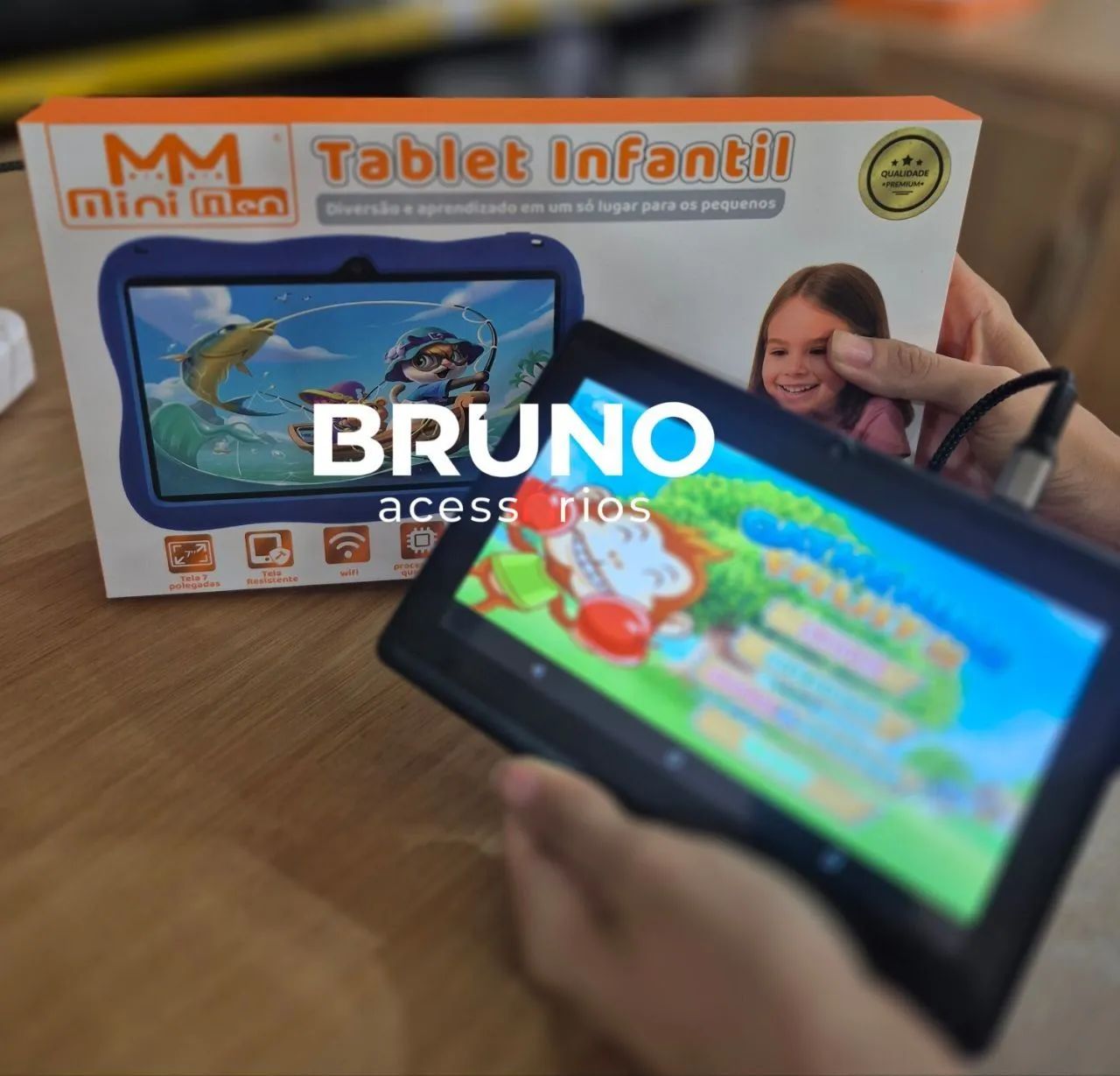 Tablet Infantil 128 gigas NOVO  - Foto 3