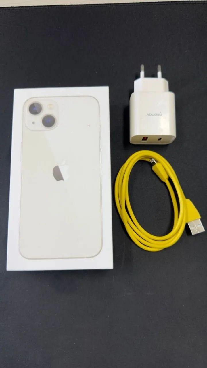 iphone 13 128gb branco - Foto 5