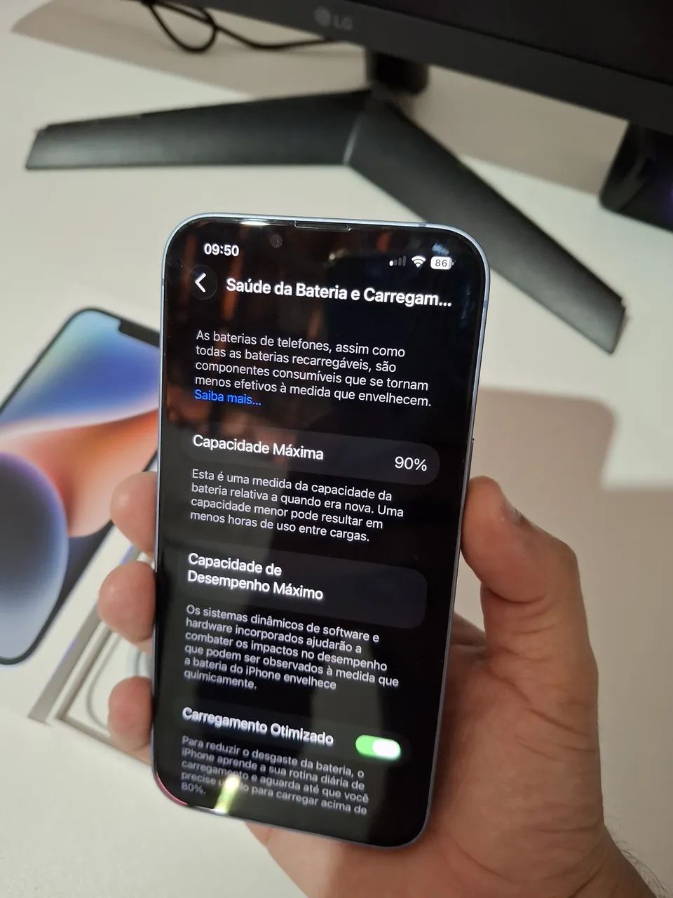 iPhone 14 128GB BLUE - Foto 4