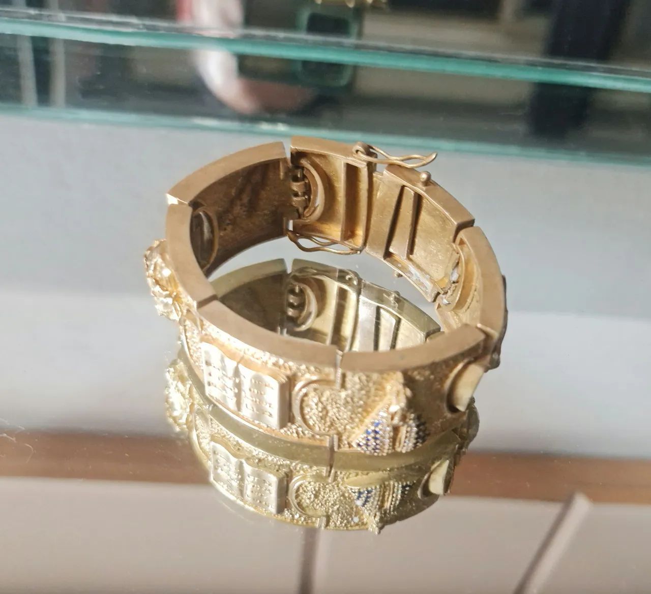 Pulseira banhada em ouro  - Foto 4
