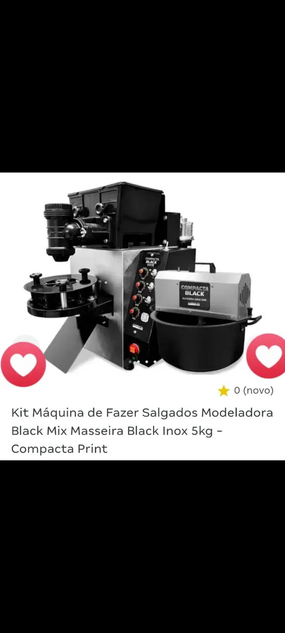 Máquina de salgados 