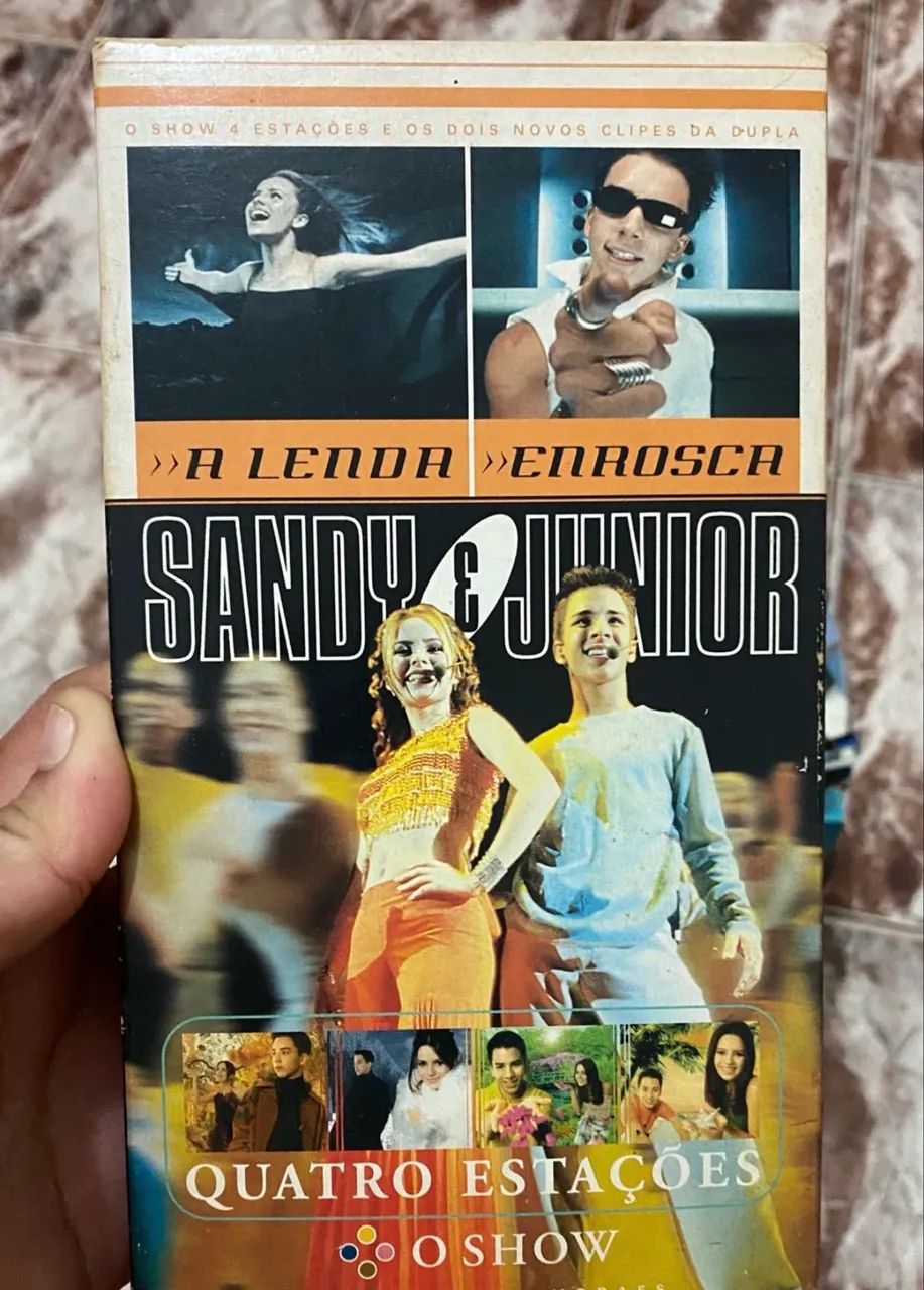 vhs sandy e junior - as quatro estações o show