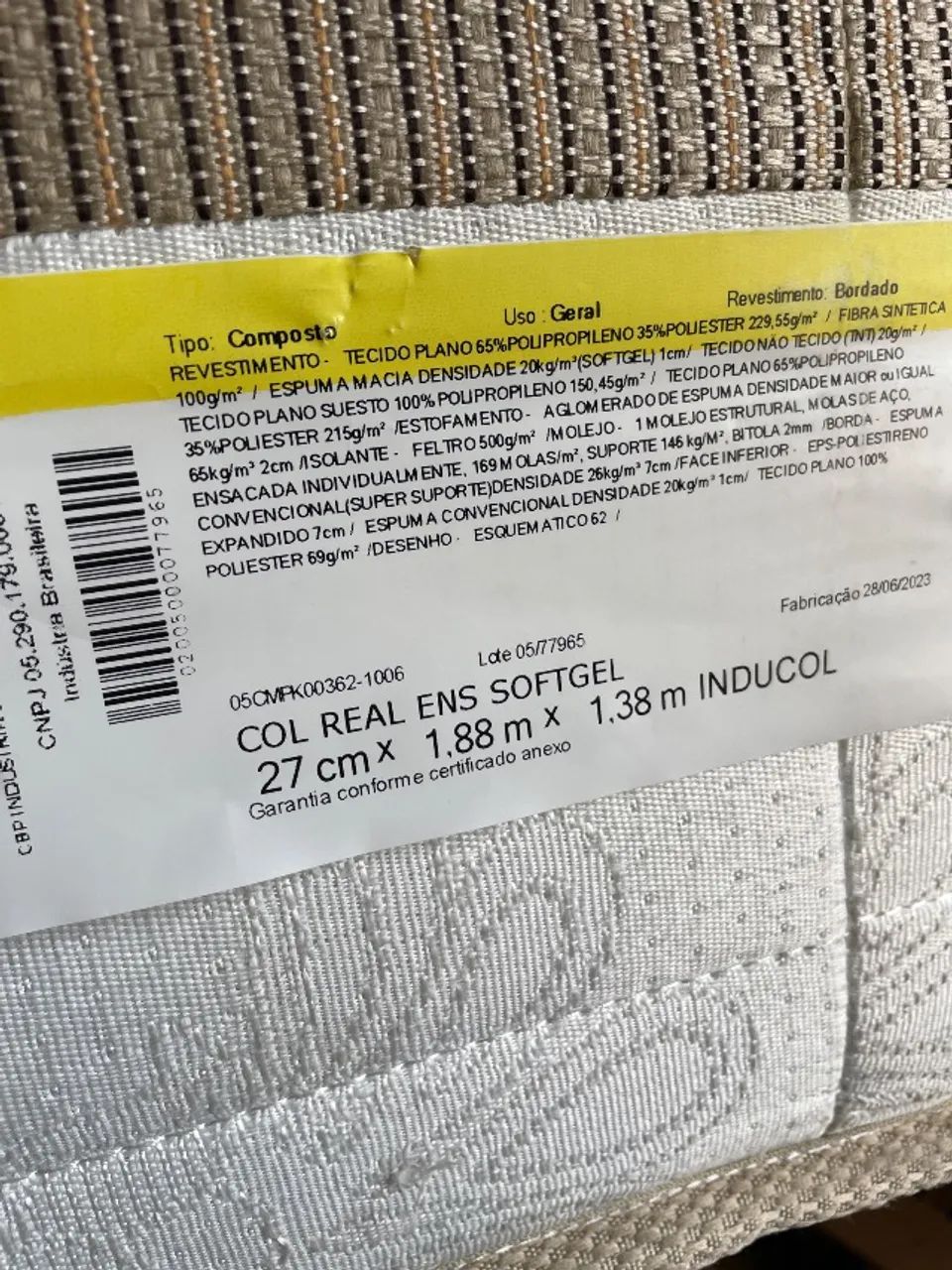 colchão casal - molas ensacadas - Foto 5
