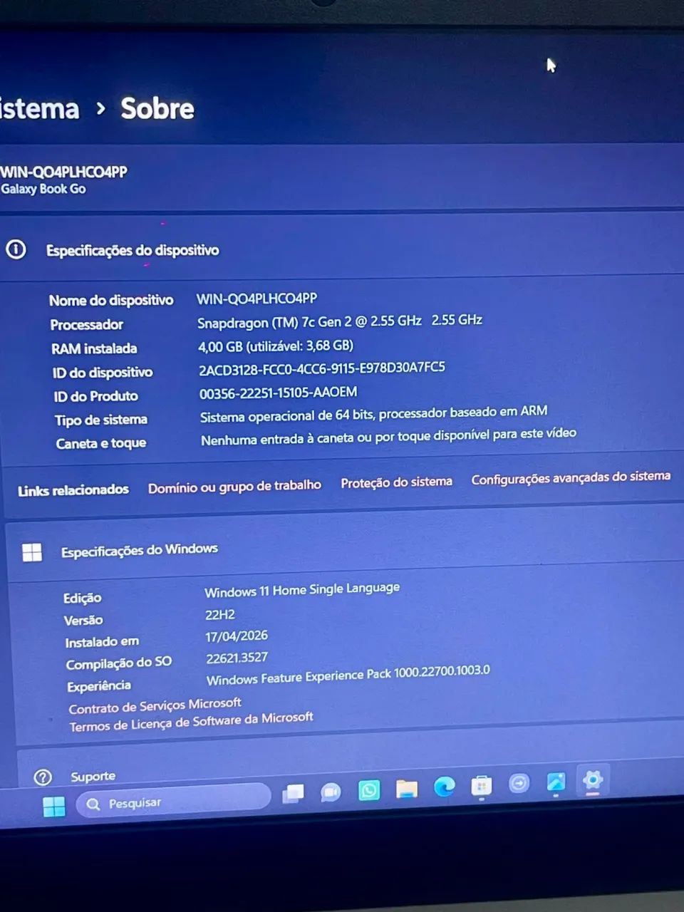 Notebook Samsung galaxy book go  - Foto 3