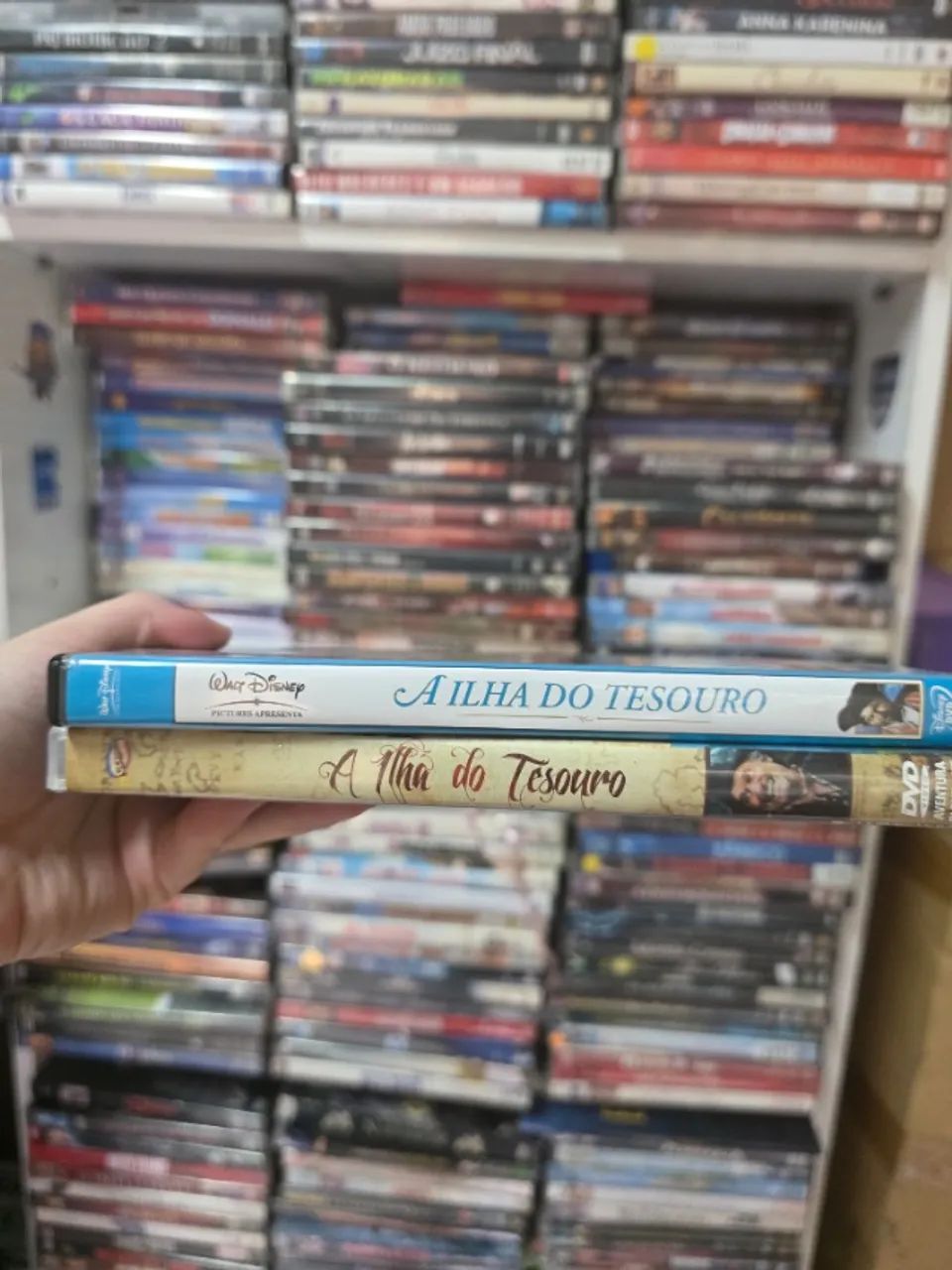 DVD A Ilha do Tesouro 1950 e 1990 - Foto 2
