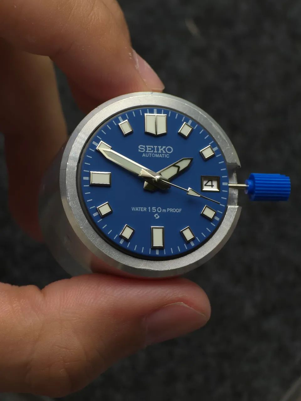 Seiko Customizado Mod Automático Azul - Foto 4