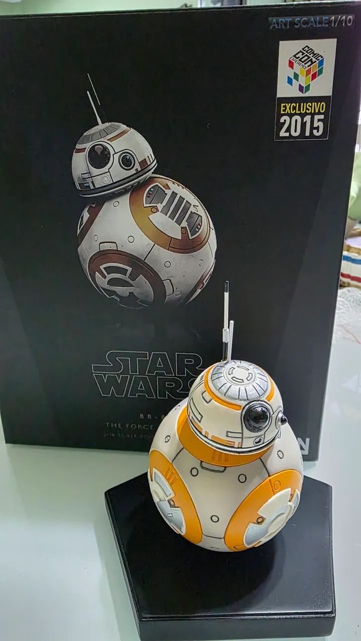 Star Wars BBO 8 Iron Studios exclusivo CCXP 2015 - Hobbies e