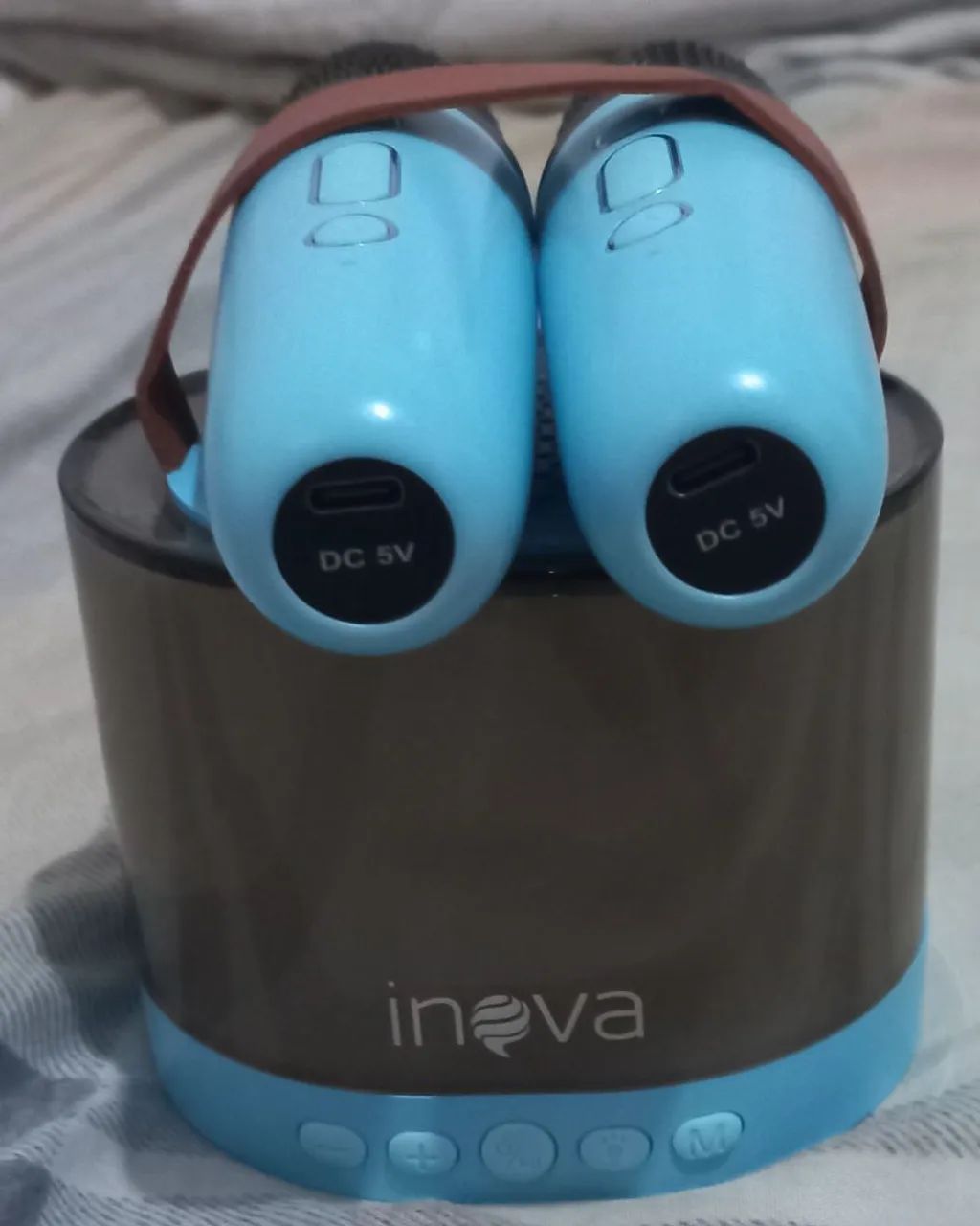 Caixa de som com dois microfones ? ?  - Foto 5