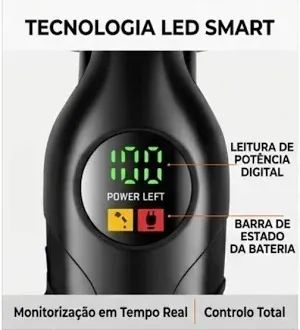 Maquina Corte Cabelo Acabamento Profissional 110V/220V LFJ03 H'maston Loja Coimbra Entrega - Foto 3