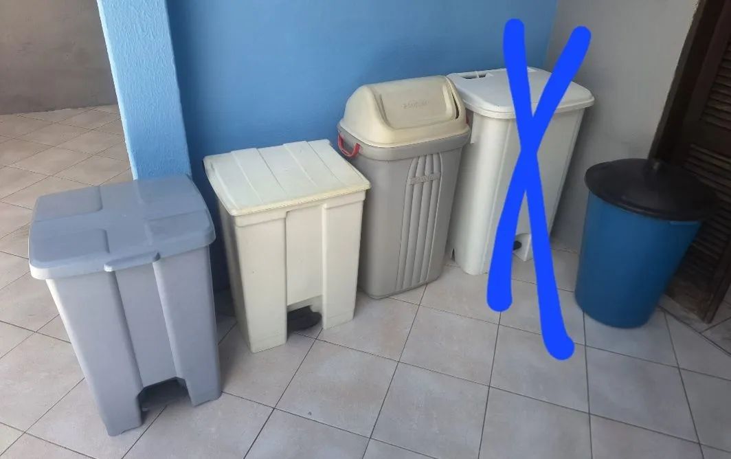 Lixeiras Plásticas 
