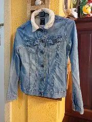 Jaqueta jeans feminina PP 