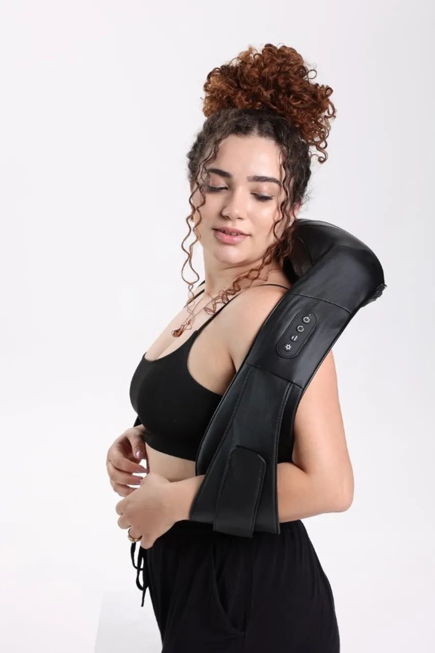 Massageador Cervical e Corporal Shiatsu com Aquecimento - Relaxamento Profissional - Foto 3