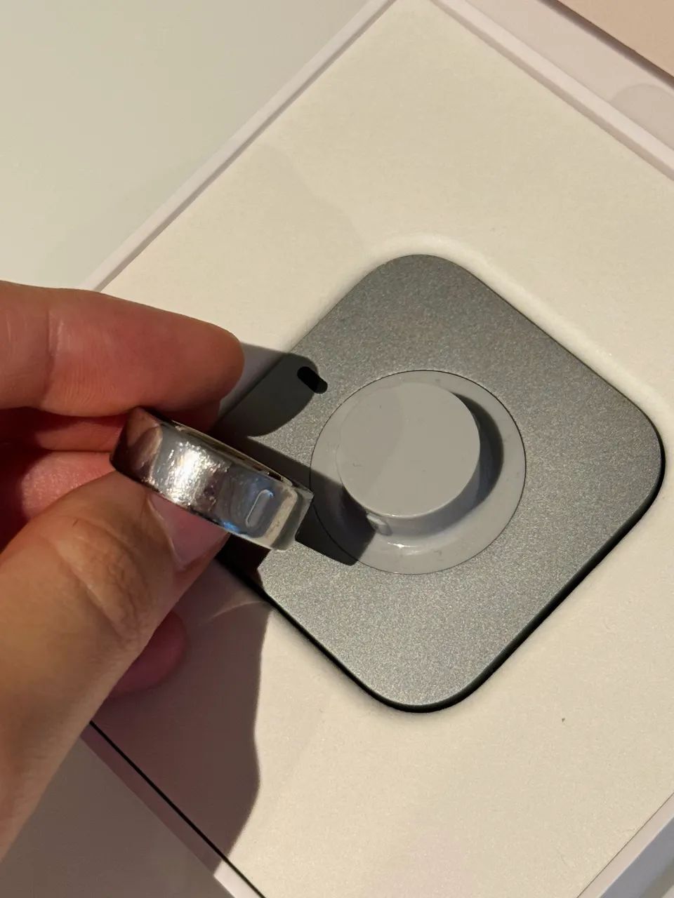 Oura ring 4 (SEMINOVO) 9 silver - Foto 2