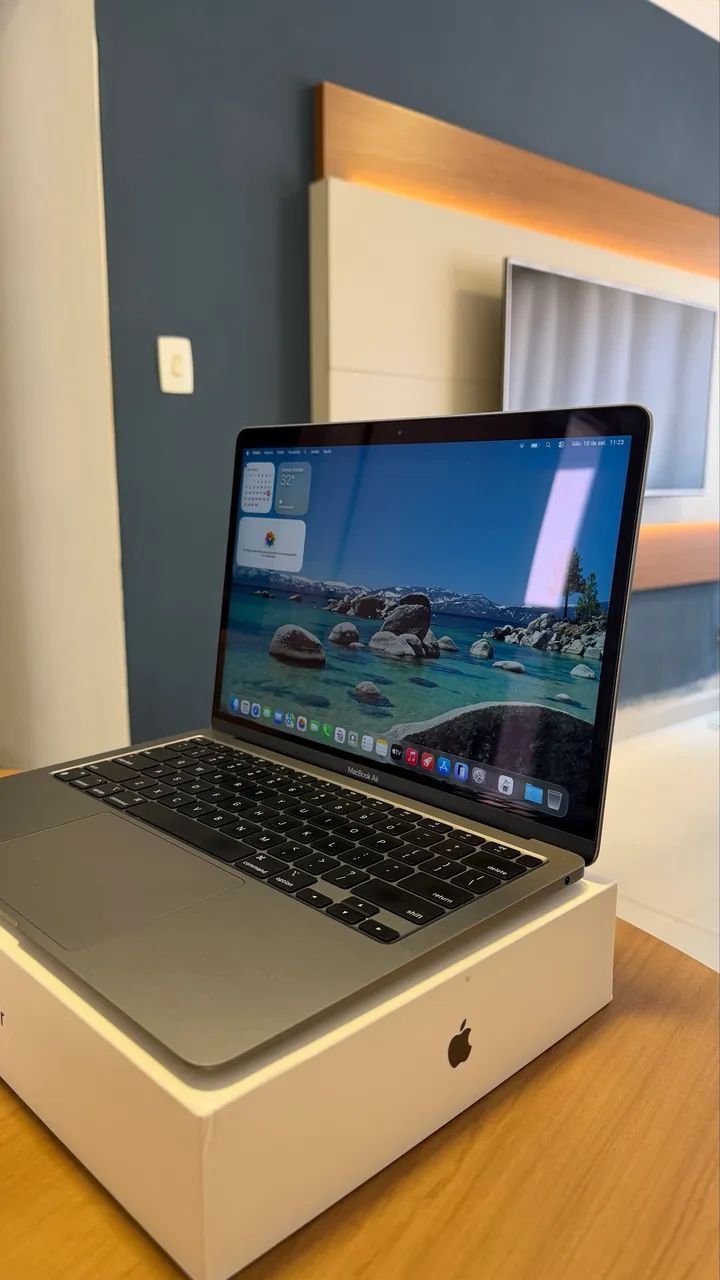 MacBook Air 13.6 - M1 Space Gray, de 256GB - 8GB, Seminovo 100