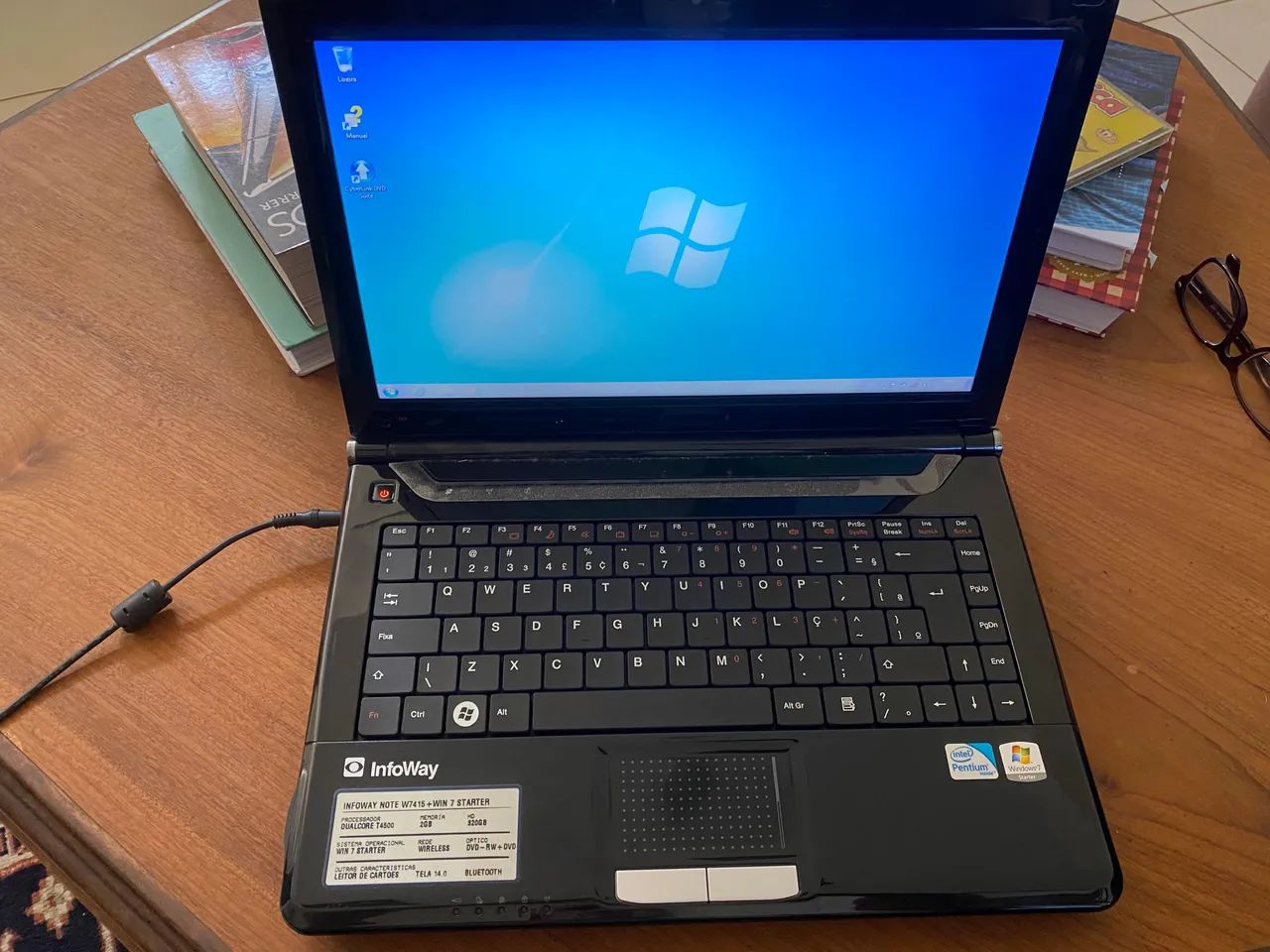 Notebook Infoway W7415 - Itautec (Único Dono)