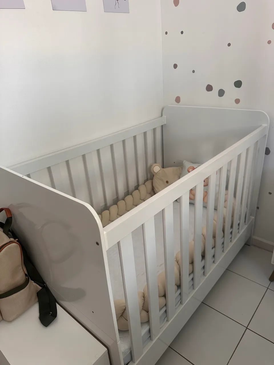 Berço e cômoda semi novo - Foto 4